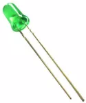 Green Led for Electronic circuits 5mm