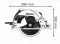Hand-Held Circular Saw 2100w Bosch