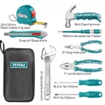 Total Handtools Set 9 pcs