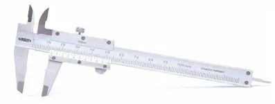 Insize Mini Vernier Caliper, 0-70 mm, Graduation 0.05 mm