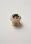Adams Oil Level Brass with perspex window BW 4041P - 1/2 BSP