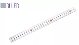 Ruler 30cm Retta