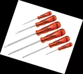 Screwdrivers set slotted +Phillips ( 6 pcs )