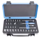 Socket set 1/4" 33 pcs