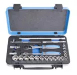 Socket set 3/8" 24 pcs