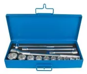 Socket sets 3/4" inch sizes 14 pcs