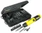 Stanley Pistol Grip Ratchet Screw Driver Set, 22 Pcs