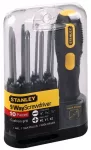 Multifunctional Screwdriver Set 10 Pcs Stanley