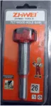 Tct wood hole saw 26 mm