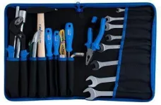 Tool set in artificial leather bag 19 pcs