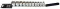 TopTul   1/2" DR. 12PT Socket Rail Set 11Pcs