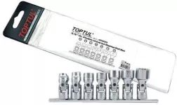 Dr. Flexible Universal Sockets Set Of 7 Pcs 3/8"toptul