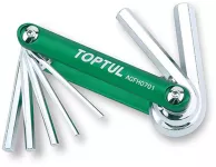 Folding Hex Key Set 7-in-1 Toptul