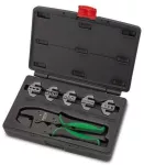 TopTul Quick Interchangeable Ratchet Crimping Tool Kit 6pcs