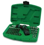 Toptul High-torque Pistol Grip Ratchet Screwdriver, Bit & Socket Set Of 54 Pcs