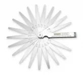 TopTul Metric Feeler Gauge 0.05:1.00 Set of 20