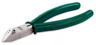 TopTul Slant Edge Cutting Pliers with Wire Stripper 6 "
