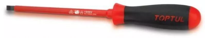 TopTul VDE Insulated Phillips Screwdrivers 4*100mm
