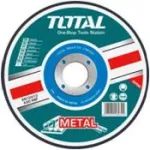 Total Abrasive metal cutting disc 7" *22.2mm