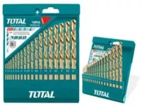 Total HSS Twist Drill Bits 19Pcs