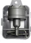 Fadia cup holder stainless steel 51 mm