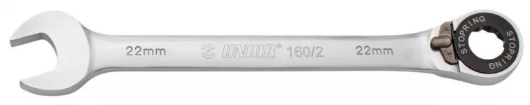 Combination Ratching Spanner 17 mm Unior