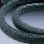 DEMINAS® GLASS FIBER IMPREGNATED WITH GRAPHITE BRAIDED PACKING STYLE 3700 Size 12 X 12 mm