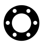Full Face gasket size 1 1/4 inch class 150 Thickness 3mm
