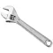 Carbon Steel Full Polish Adjustable Wrench - 24"