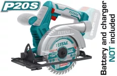 TOTAL CIRCULAR SAW Li - ion 20V