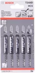 Bosch Jigsaw Blades T 244 D for wood Curve & Coarse cut 5Pcs