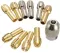10pcs Brass Drill Chuck Collet Bits 0.5-3.2mm 4.3mm Shank For Dremel Rotary Tool