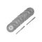 10pcs 25mm Diamond Grinding Wheel Slice Dremel Accessories For Rotary Tools