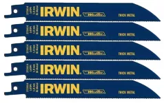 Irwin Metal Cutting Sabre Saw Blades 200mm 2Pcs