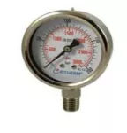 Pressure Gauge 4" From 0 To 1 Bar