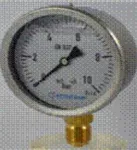 Pressure Gauge 4" From 0 To 10 Bar