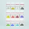 Resin Pigments - Set 12 Pcs - Metallic Standard Set
