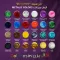 Resin Pigments - Set 24 Pcs - Metallic Full Set