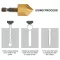 Flute Countersink Drill Bits 6 Pcs