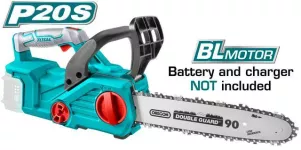 TOTAL CHAIN SAW Li-ion 20V without battery and charger