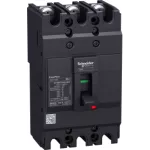 circuit breaker Easypact EZC100F - TMD - 80 A - 3 poles 3d
