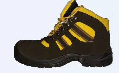 Black Safety Shoes Size 45