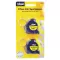 2pc 1m Tape Measure with Key Ring rolson
