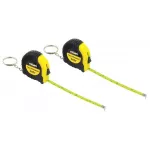 2pc 1m Tape Measure with Key Ring rolson