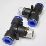 Pneumatic Fitting Jpb Male - T Shape 1/8" × 10mm Hardwell
