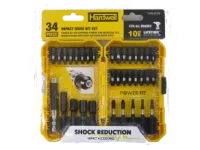 Reversible Ratchet Screwdriver 1/4" 34 Pcs Hardwell