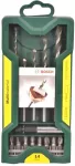 Bosch drill bits 14 Pcs Multi-Material + Screwdrivers