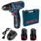 Bosch Cordless Combi 12v + 23 pcs of accessories