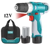 Total Cordless Drill Li-Ion 12 v 10 mm