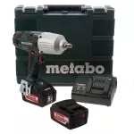 Cordless Impact Wrench 18v With Two Batteries And Charger